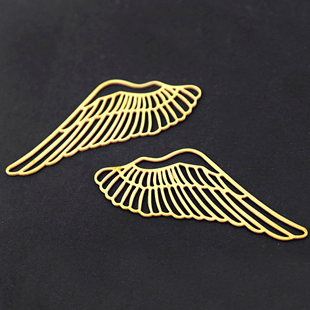 Wing Charms For Necklace, Earrings